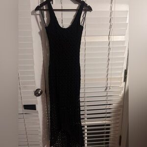 Elegant Black Sleeveless Dress